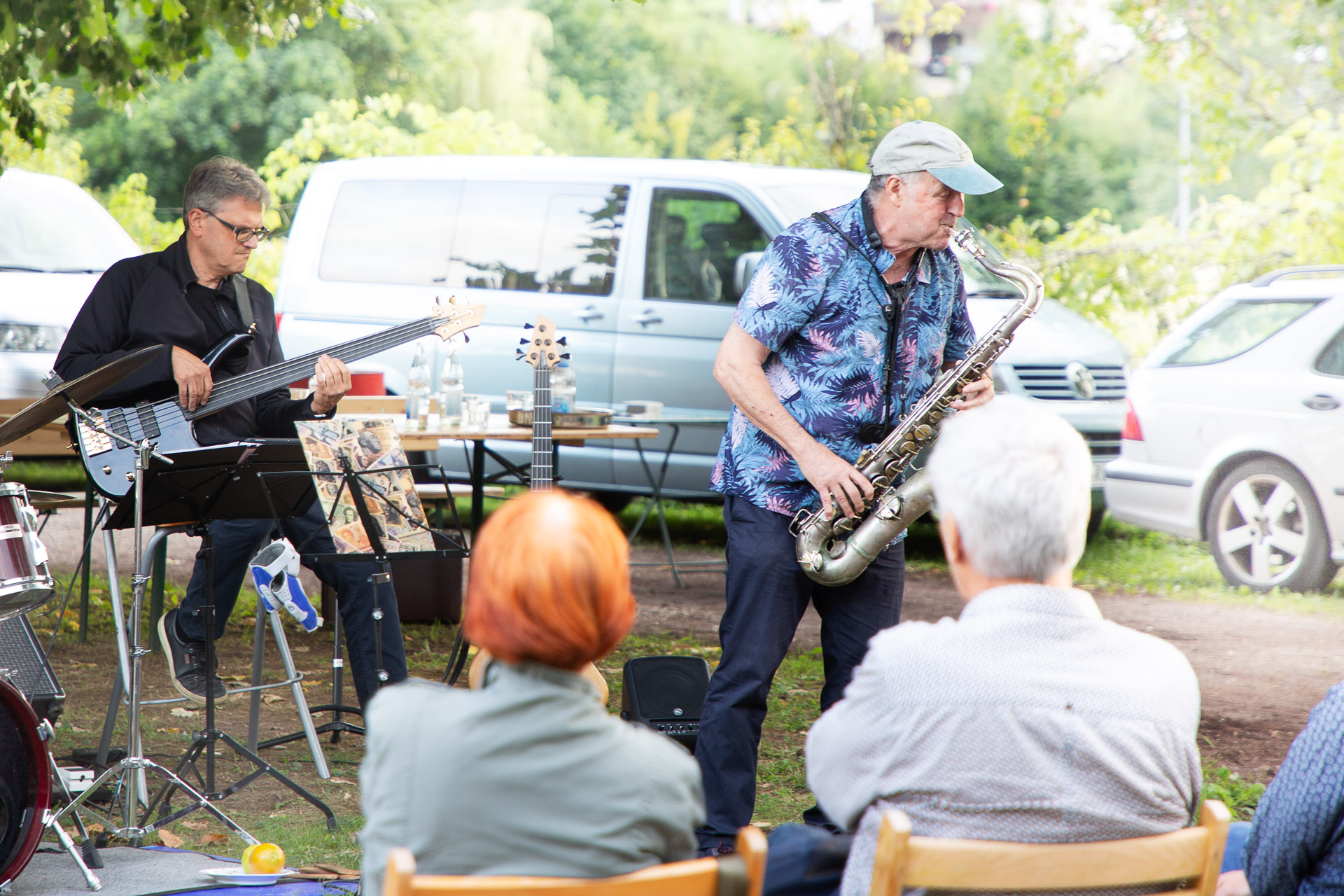Jazz in den Gärten 2025_Mike Schweizer Quartett_02©Landelins Garten